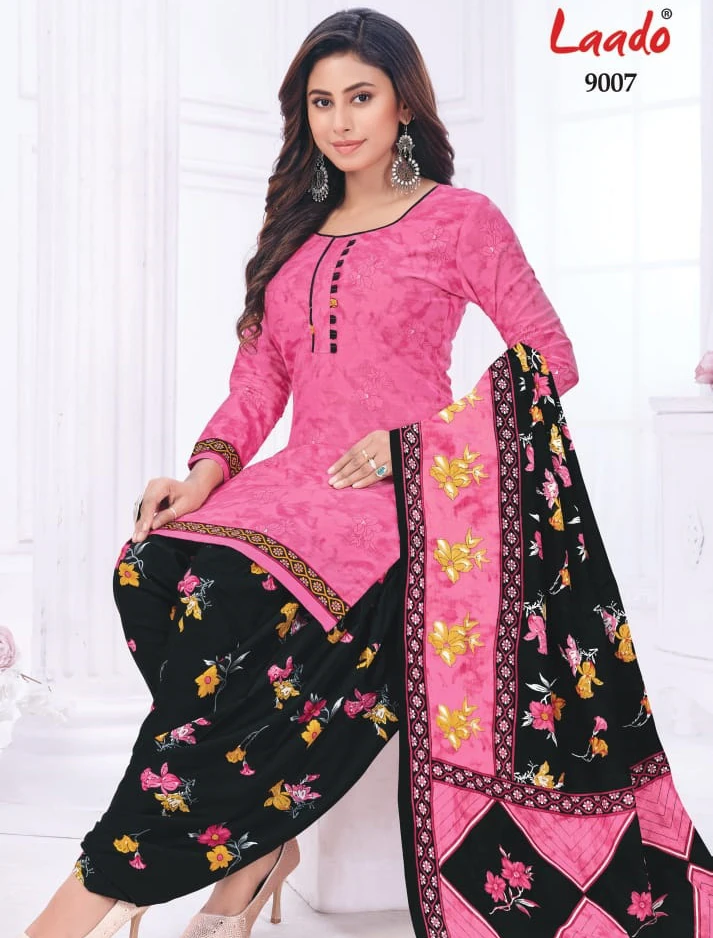 Laado Nadiya Patiyala Vol-9 - Dress Material